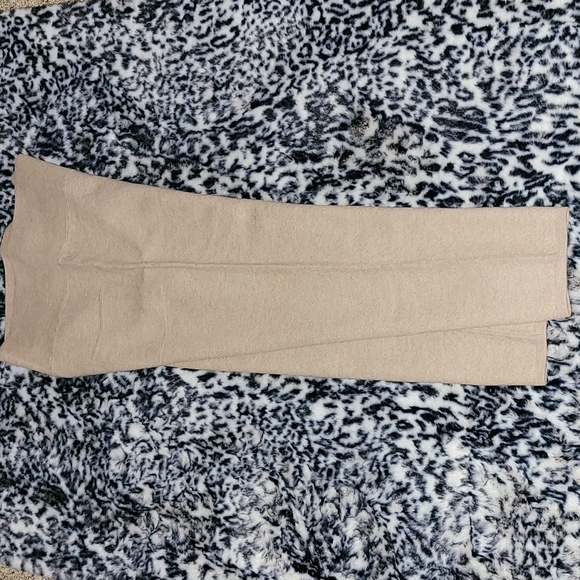 Something Navy Hakama Wool Blend Cigarette Trousers In CM-Camel NWT Size Med - Picture 9 of 16